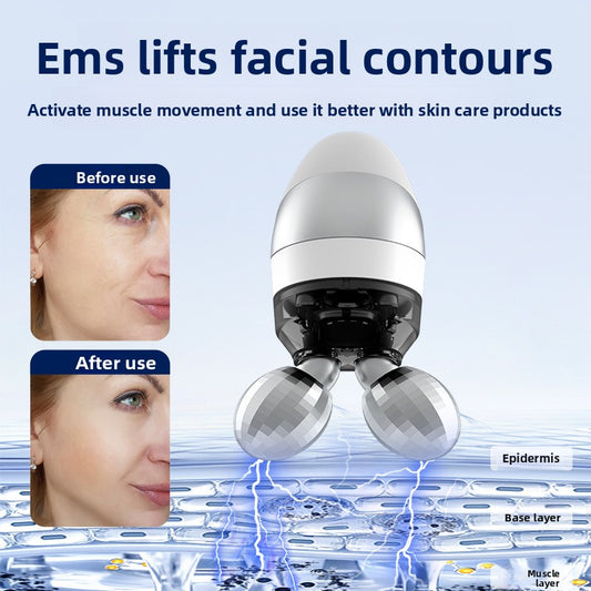 EMS Microcurrent Face Lift Device ? Sculpt, Tone & Tighten Naturally