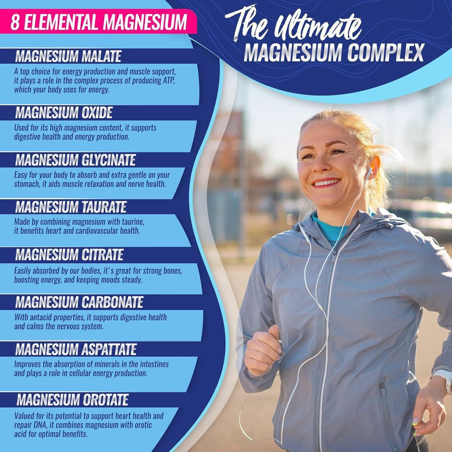 Magnesium Complex - Sleep, Stress & Muscle Support