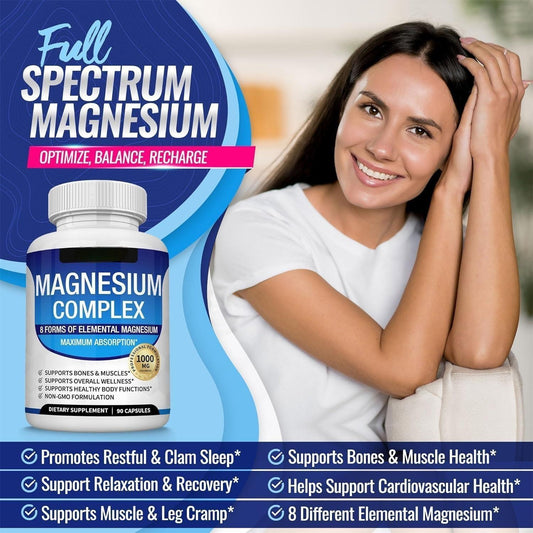 Magnesium Complex - Sleep, Stress & Muscle Support