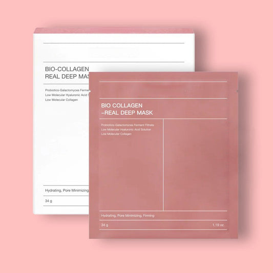 Bio-Collagen Deep Mask ? Glass Skin Facial in a Sachet