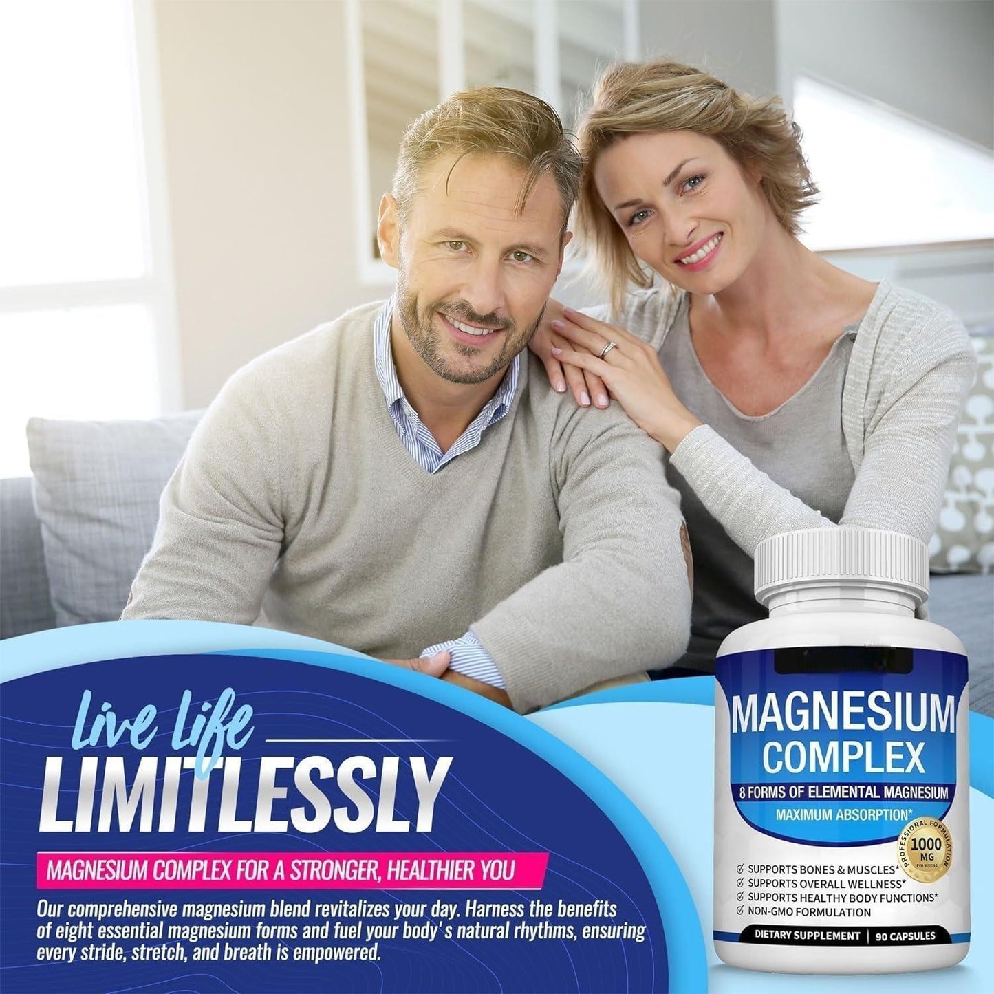 Magnesium Complex - Sleep, Stress & Muscle Support
